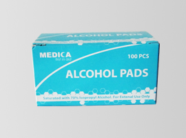 MEDICA ALCOHOL SWAB PADS 100’S