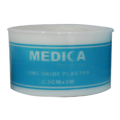 MEDICA ZINC OXIDE PLASTER 2.5 CM X 5 M