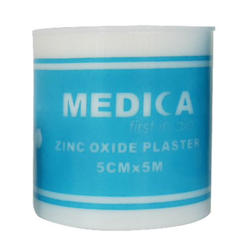 MEDICA ZINC OXIDE PLASTER 5 CM X 5 M
