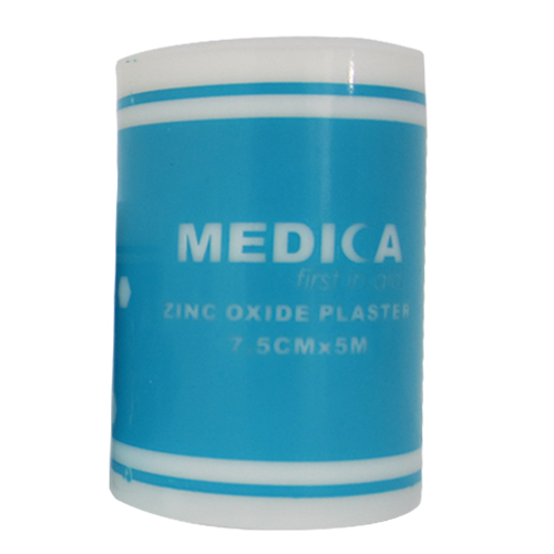 MEDICA ZINC OXIDE PLASTER 7.5 CM X 5 M
