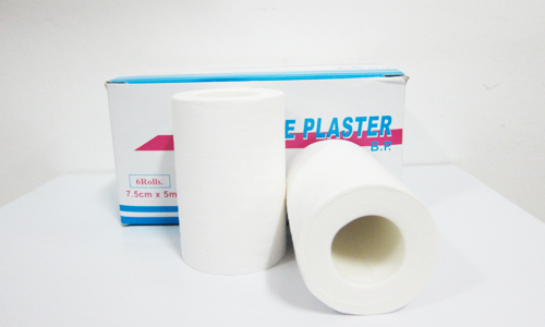 MEDICA PERMEABLE ZINC OXIDE PLASTER 7.5 CM X 5 M