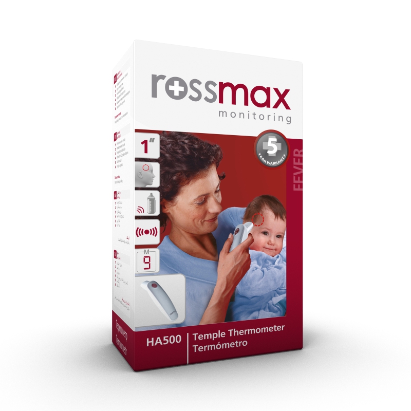 ROSSMAX TEMPLE THERMOMETER NON TOUCH HA500Q