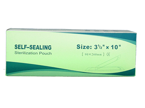 SELF SEALING STERLIZATION POUCH 9 X 26 CM 200’S