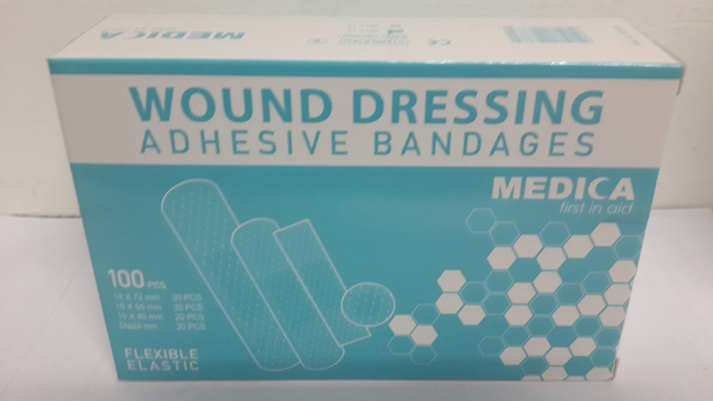 MEDICA ADH BAND AID ASSORTED 100’S