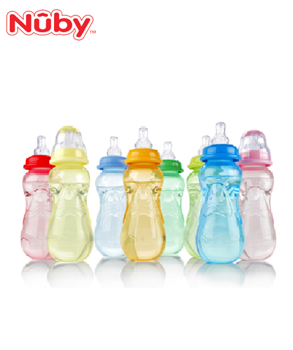 NUBY. NON-DRIP TINTED BOTTLE 300 ML 1622