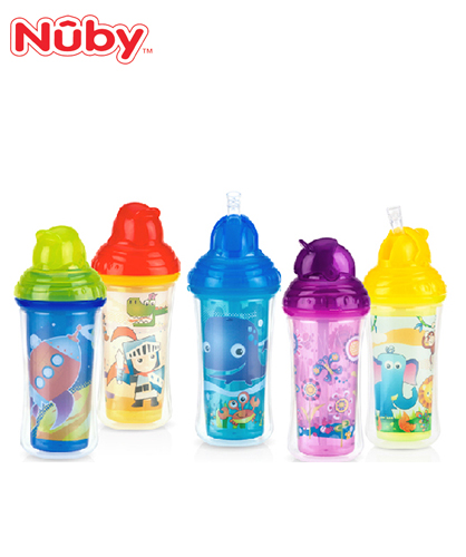 NUBY INSULATED CUP 270ML 12M+ 1PK 10096