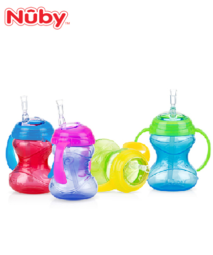 NUBY CLICK IT TWIN HAND CUP 240 ML 12M+ 10160