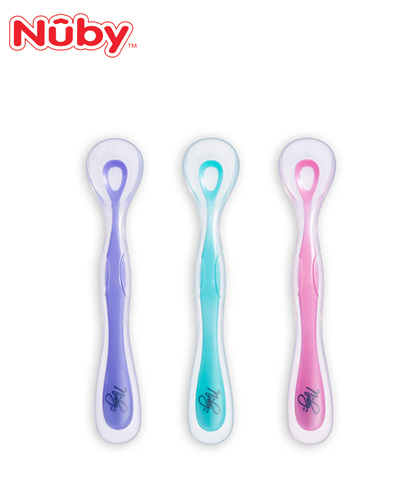 NUBY SILICONE WEANING SPOON 67658
