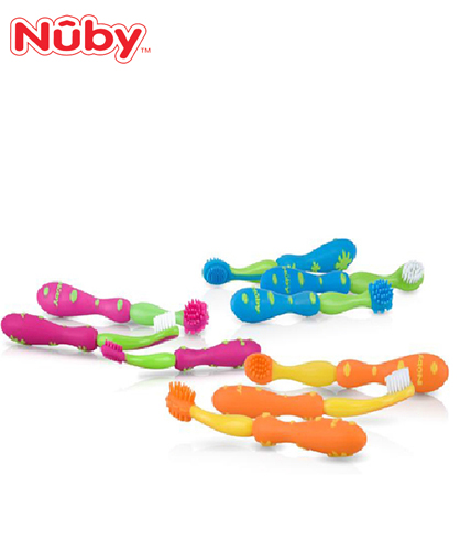 NUBY ORAL CARE SETSOFT TOOTHBRUSH 3M+ 759