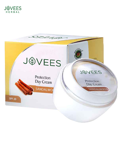 JOVEES SANDALWOOD PROTECTION DAY CREAM (SPF-20) 50GM #0357