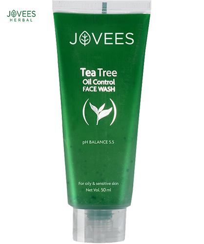JOVEES TEA TREE OIL CONTROL FACE WASH 50ML #0135