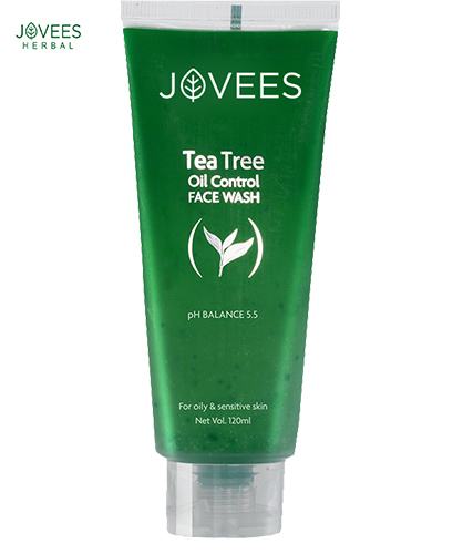 JOVEES TEA TREE OIL CONTROL FACE WASH 120ML #0159