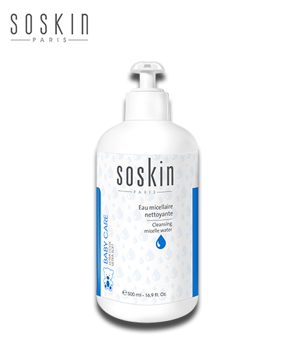 SOSKIN CLEANSING BABY CARE MICELLE WATER 500ML #64012